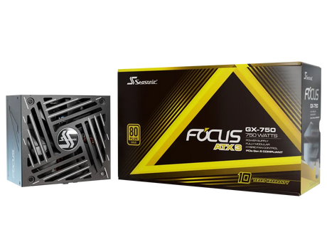 Seasonic 750W Focus GX-750 V4 Fully-Modular 80 PLUS Gold ATX3.1/PCIe 5.1 PSU SRP-FGX751-A5A32SF
