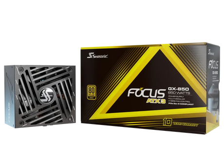 Seasonic 850W Focus GX-850 V4 Fully-Modular 80 PLUS Gold ATX3.1/PCIe 5.1 PSU SRP-FGX851-A5A32SF