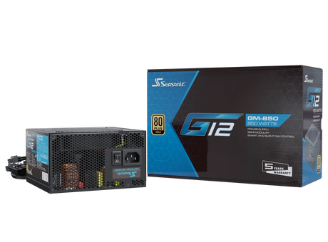 Seasonic 850W G12 V1.5 GM-850 Semi-Modular 80 PLUS Gold ATX PSU