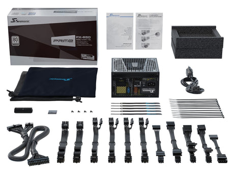 SeaSonic 650W PRIME PX-650 Platinum PSU (SSR-650PD2) (OneSeasonic)