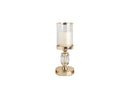 Abode Crystal Candle Holder – Gold - Small