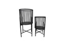 Logan Planter - Set of 2 - Black