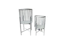 Logan Planter - Set of 2 - White