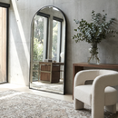 Interior Ave - Halo Arched Floor Length Mirror – Black | Signature Series