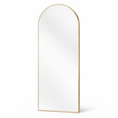 Interior Ave - Halo Arched Floor Length Mirror – Gold | Signature Series