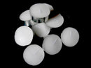 20 Pack Tea Light Candles - White Smokeless Tealights Unscented - 9 Hour Burn Time