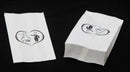 50 Pack Wedding Cake Bags Greaseproof Wax Paper Slice Take Home Favour Bride Groom in Heart