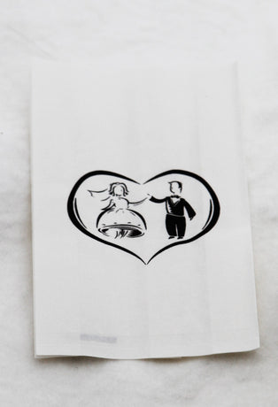 50 Pack Wedding Cake Bags Greaseproof Wax Paper Slice Take Home Favour Bride Groom in Heart