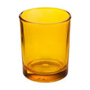 40 Pack Orange Glass Votive Tealight Candle Holders House Party Cenrepiece Xmas Wedding Decor Glass Candlestick Party Decorations Bridal Baby Shower Event