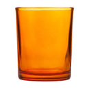 40 Pack Orange Glass Votive Tealight Candle Holders House Party Cenrepiece Xmas Wedding Decor Glass Candlestick Party Decorations Bridal Baby Shower Event