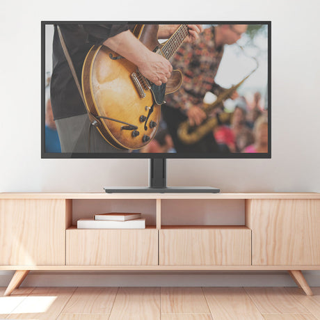 Kanto TTS100 Height Adjustable and Swivelling Tabletop TV Stand for 37