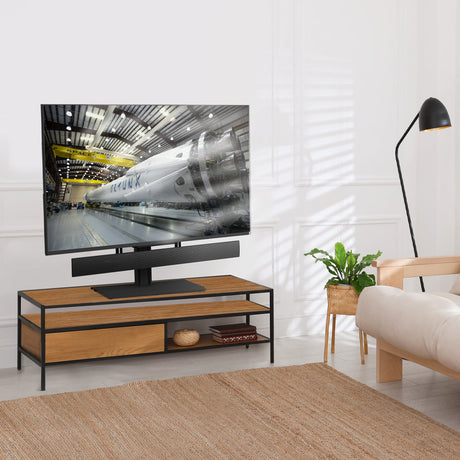 Kanto TTS100 Height Adjustable and Swivelling Tabletop TV Stand for 37