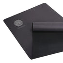 Mandala Yoga Mat Premium Bundle, Includes Yoga Mat 188cm H x 61cm W, Yoga Strap & Steel Hydration Bottle - Black