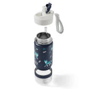 Monbento Twisty Kids Water Bottle with Snack Container-  Wolf