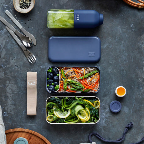 Monbento MB Original Bento Box - Blue Natural