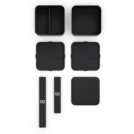 Monbento Mb Square Bento Box - Black Onyx