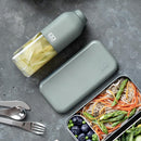 Monbento Mb Positive M Reusable Water Bottle - Green Natural