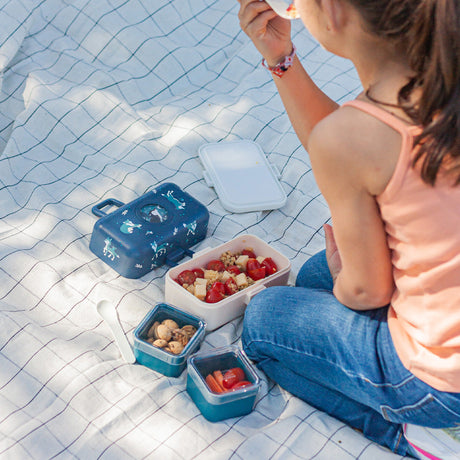 Monbento Mb Tresor Kids Bento Box - Wolf