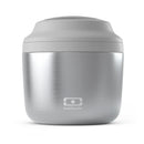 Monbento Mb Element Isolated Bento Box - Metallic Silver