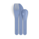 Monbento Mb Pocket Plastic Cutlery Set - Colour Blue Infinity