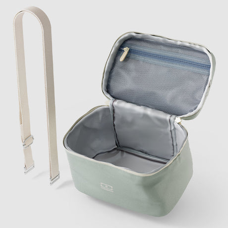 Monbento Arctic Insulated Cooler Lunch Bag - Green Natural