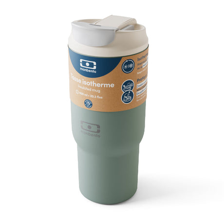 Monbento Travel Mug L - Green Natural
