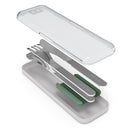 Monbento Mb Slim Box - Trio Knife - Green Natural