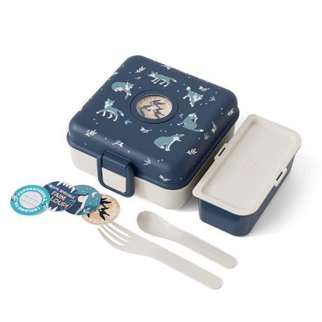 Monbento Mb Sandwich Lunch Box Snacky - Wolf