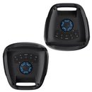 Majority PS100 - Bundled Party Speaker 40w Bluetooth Karaoke-DJ-Party-PA System - Black