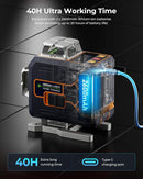 CIGMAN 4x360° 16 Lines Laser Level with Remote&APP Control, Self Leveling CM-S02