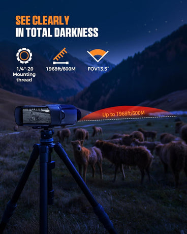 CIGMAN 4K Night Vision Binoculars, 3.99