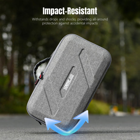 STARTRC Flip Drone Case for DJI Flip Fly More Combo,Portable PU Leather Shoulder Bag Can Organizes RC2/RC-N3 Remote, 7 Original Batteries, Charging Hub, 65W Charger, Flip Drone and Other Accessories