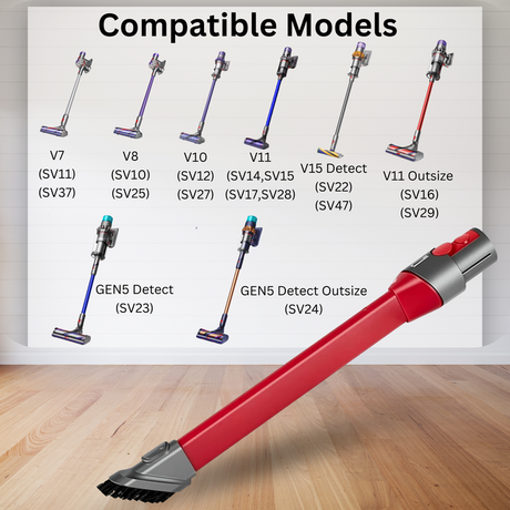 Hygieia Awkward Gap Tool - For Dyson V7 to V15, Gen5detect & Outsize Vacuum Models