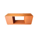 TV Cabinet MDF Brown Colour Two Sideboards Open Space