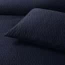 Bianca Burleigh Ink Jacquard Quilt Cover Set Queen