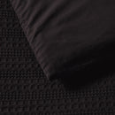 Bianca Kahlani Chocolate Waffle Quilt Cover Set Double