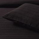 Bianca Kahlani Chocolate Waffle Quilt Cover Set Super King