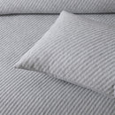 Bianca Pesaro Grey Polyester Cotton Quilt Cover Set King