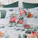 Bianca Wellingrove White Cotton Sateen Quilt Cover Set King