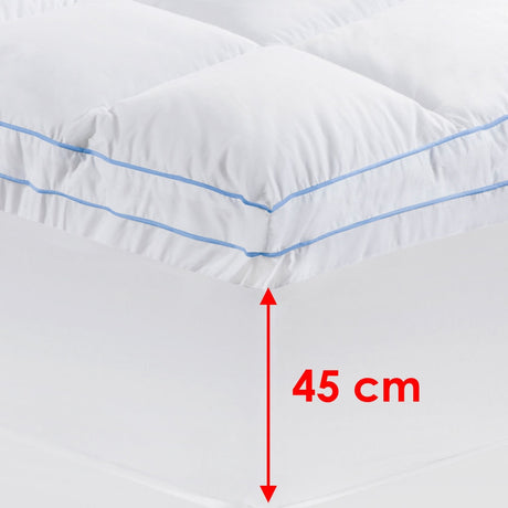 Cloudland 750GSM Memory Resistant Microball Fill Mattress Topper King