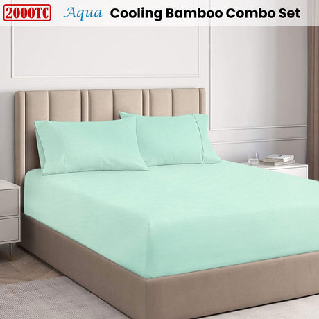 Ramesses Aqua 2000TC Cooling Bamboo Combo Set