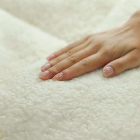 Ramesses 1200GSM Sherpa Winter Mattress Topper King Single