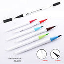 60 Unique Colors Double Head Acid- Free Non-Toxic Coloured Pens