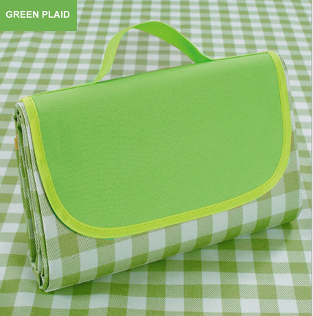 Large Waterproof Thickened Moisture-Proof Outdoor Camping Picnic Mat (Green)