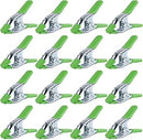 SWANLAKE 16-Pack 6-inch Strong Spring Clamps Set, Large Super Heavy Duty Spring Clamps Metal Anti-Slip Grip Handle - 2.5 inch Jaw Opening