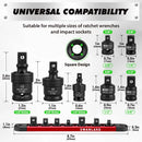 SWANLAKE 7PCS Magnetic Universal Joint Socket Adapter Set – Impact CR-V
