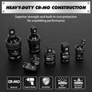 SWANLAKE 7PCS Magnetic Universal Joint Socket Adapter Set – Impact CR-V