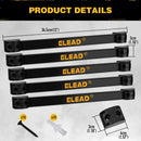 ELEAD 6Pcs 12 Inch Magnetic Tool Holder Storage Organizer Wall Mount Rack Strip