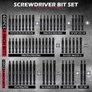 SEDY 235PC Screwdriver Bit Set Ratchet Handle Holders Security Bits Nut Drivers