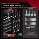 SEDY 64Pcs Torque Screwdriver Set 10-70 in-lb S2 Bits Magnetic Nut Driver Kit